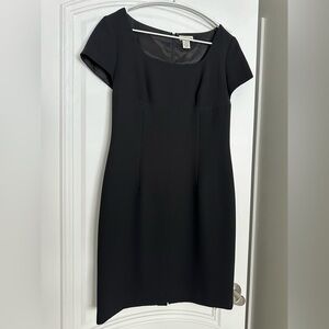 Classic Ann Taylor Black Sheath Dress - Like New